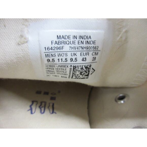 like new Converse Unisex Size 9.5Mens 11.5Women - Picture 4 of 5